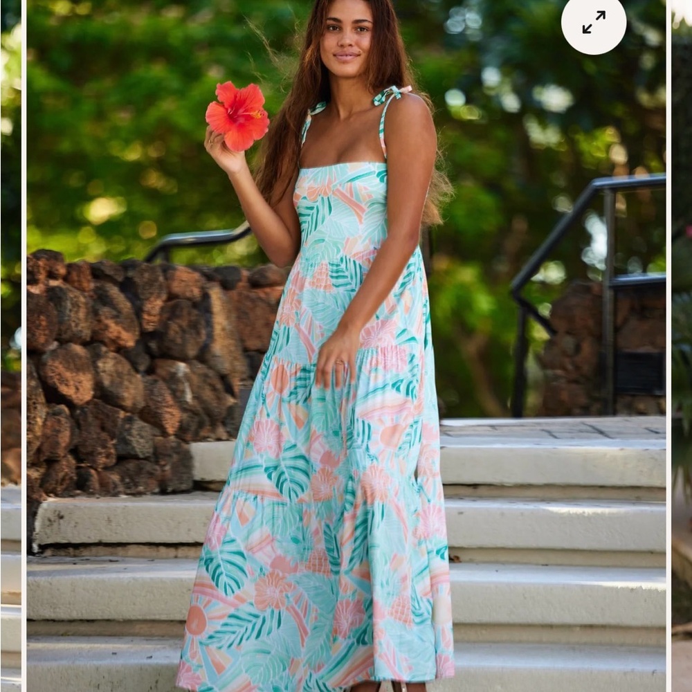 kenny flowers, the hawaii resort dress, size M